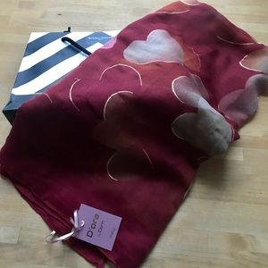 Sandro Ferrone Italian Silk Scarf NWT